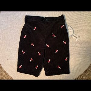 Koala Baby Black corduroy Penguin jeans